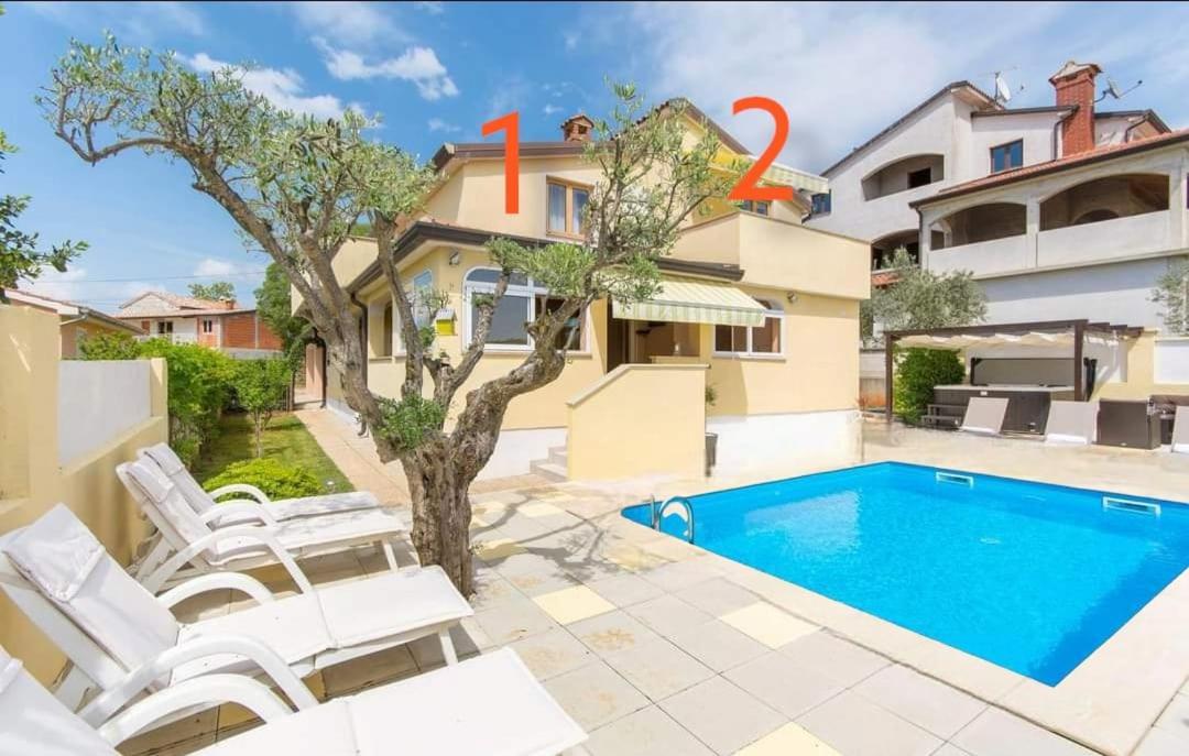 Gimy Villa&App 1 Porec Gedići Dış mekan fotoğraf
